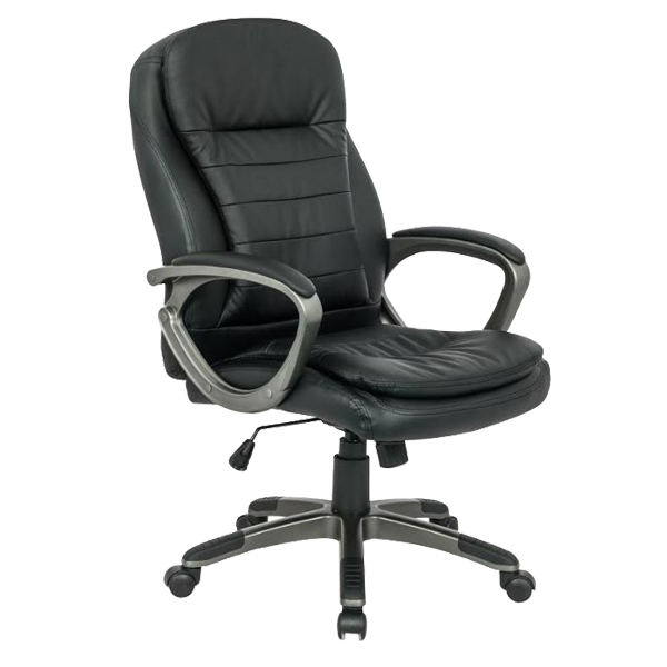 Mobel Executive Ergonomic Office Chair, Black (Weight Limit 220lb)