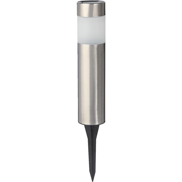 ****Outdoor Expressions Stainless Steel 1.6 Lumens Bollard Solar Path Light