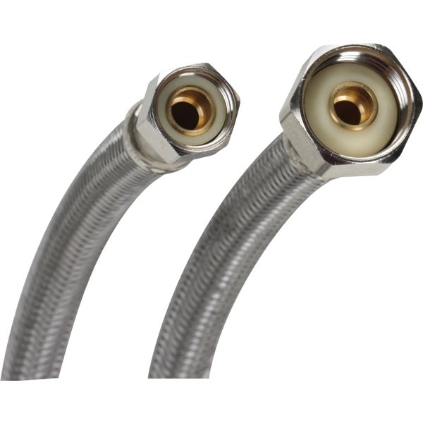 ****Fluidmaster 3/8 F X 1/2 In. F X 30 In. L Faucet Connector, Stainless Steel