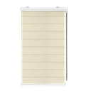 Kenneth Cole Luxury Zebra Blinds 42 x 90 In. (Daylight), Beige
