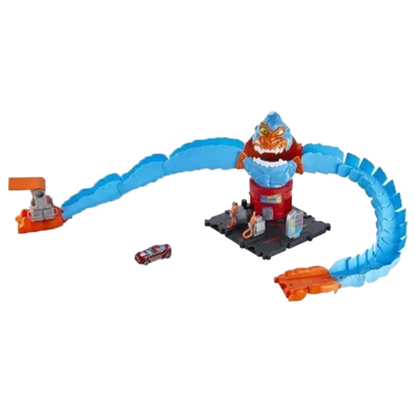 Mattel Hot Wheels City Wreck &amp; Ride Gorilla Attack Playset