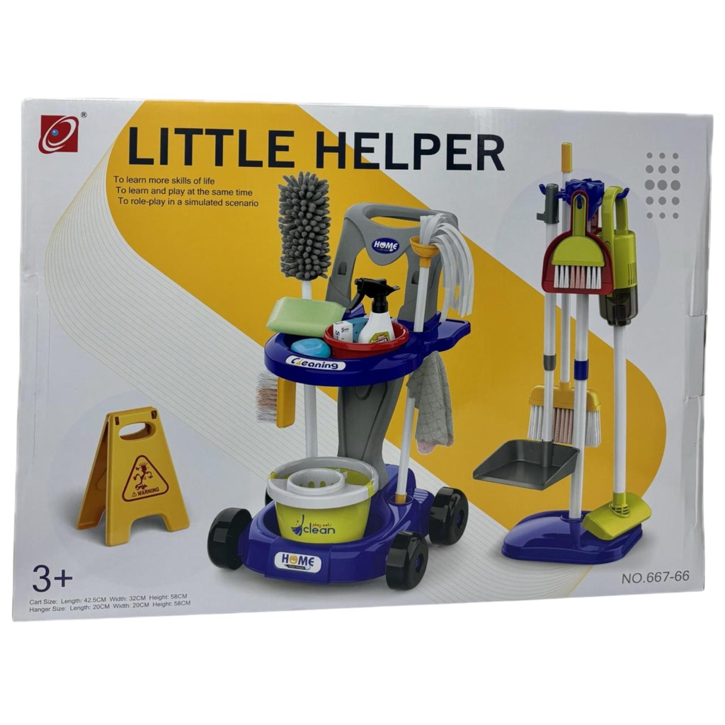 Duramade Vacuum Cleaner With Cleaning Cart Set