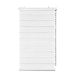 [KC202052316WH] Kenneth Cole Luxury Zebra Blinds 36x90 In. (Daylight) White