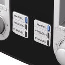 Black &amp; Decker 4-Slice Black Toaster
