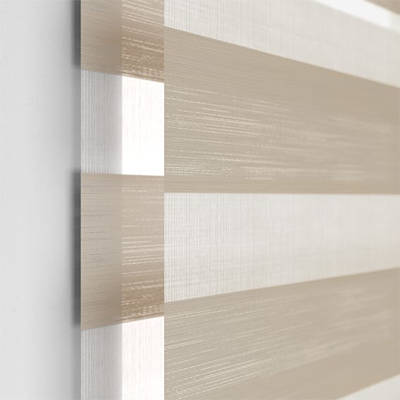  Classy Homes Zebra Roller Blind 76x50 In., Beige
