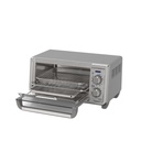 Black &amp; Decker 4-Slice Air Fryer Toaster Oven, Stainless Steel - Dark Grey