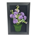 Classy Homes Artificial Plants With Frame, 20x30cm