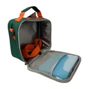 Core Home Top-Handle Lunch Bag - MCH/ONX/OBI/CUR