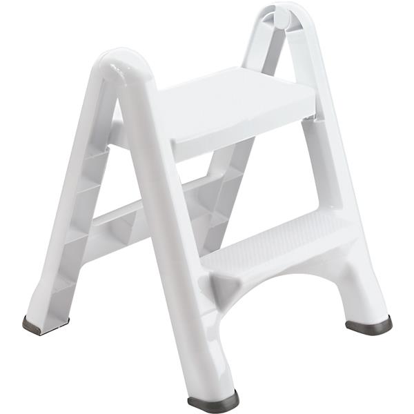 ****Rubbermaid 2-Step Folding Step Stool White