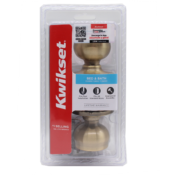 ****Kwikset Bed and Bath Lockset