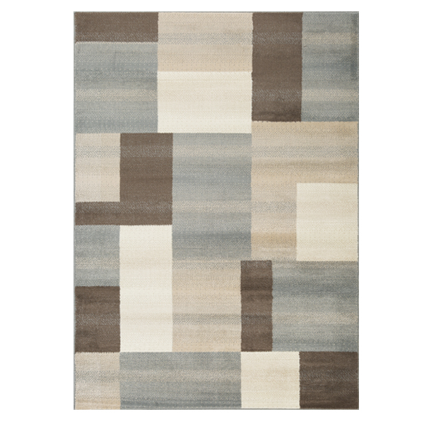L'Baiet Rugs Multicolor Geometric 2'x6'