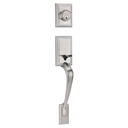 Kwikset Liberty Entry Handleset Single Cylinder, Satin Nickel