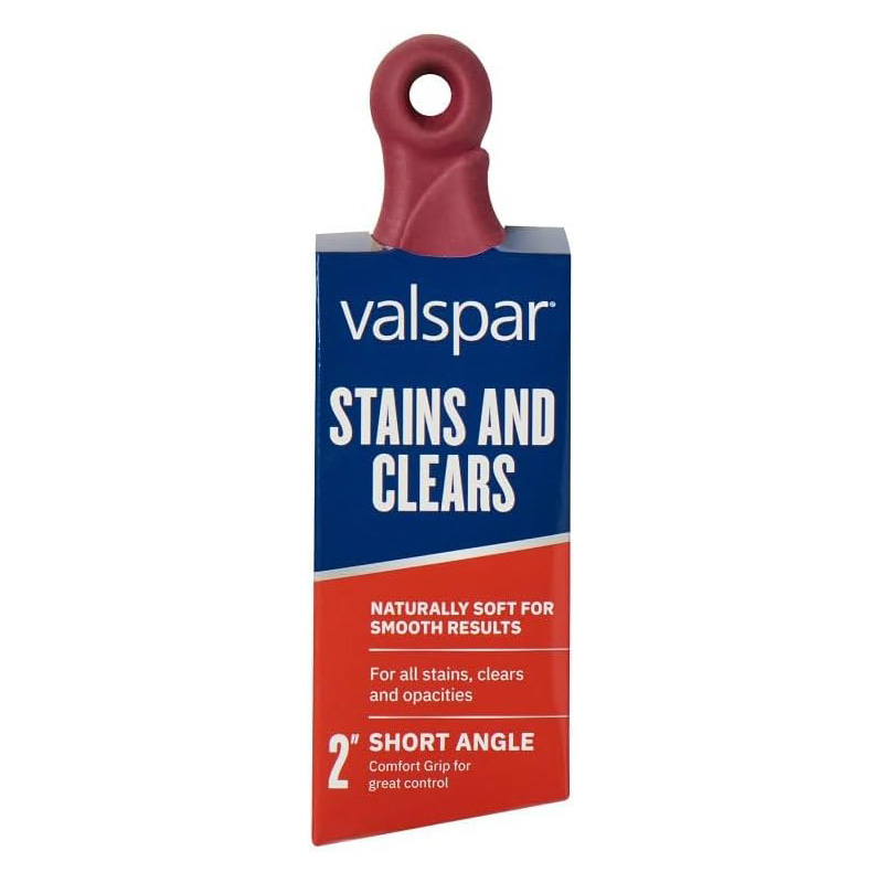 Valspar All Stains Short Angle Comfort Grip Brush 2 In.