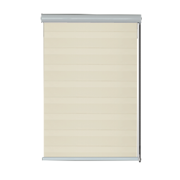 Kenneth Cole Luxury Zebra Blinds 36x90"(Blackout), Beige
