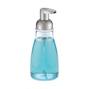 iDesign Foaming Soap Pump Clear/Brushed Nickel