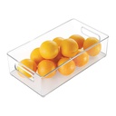 iDesign Fridge &amp; Freezer Bin 8 x 4 In. Cle