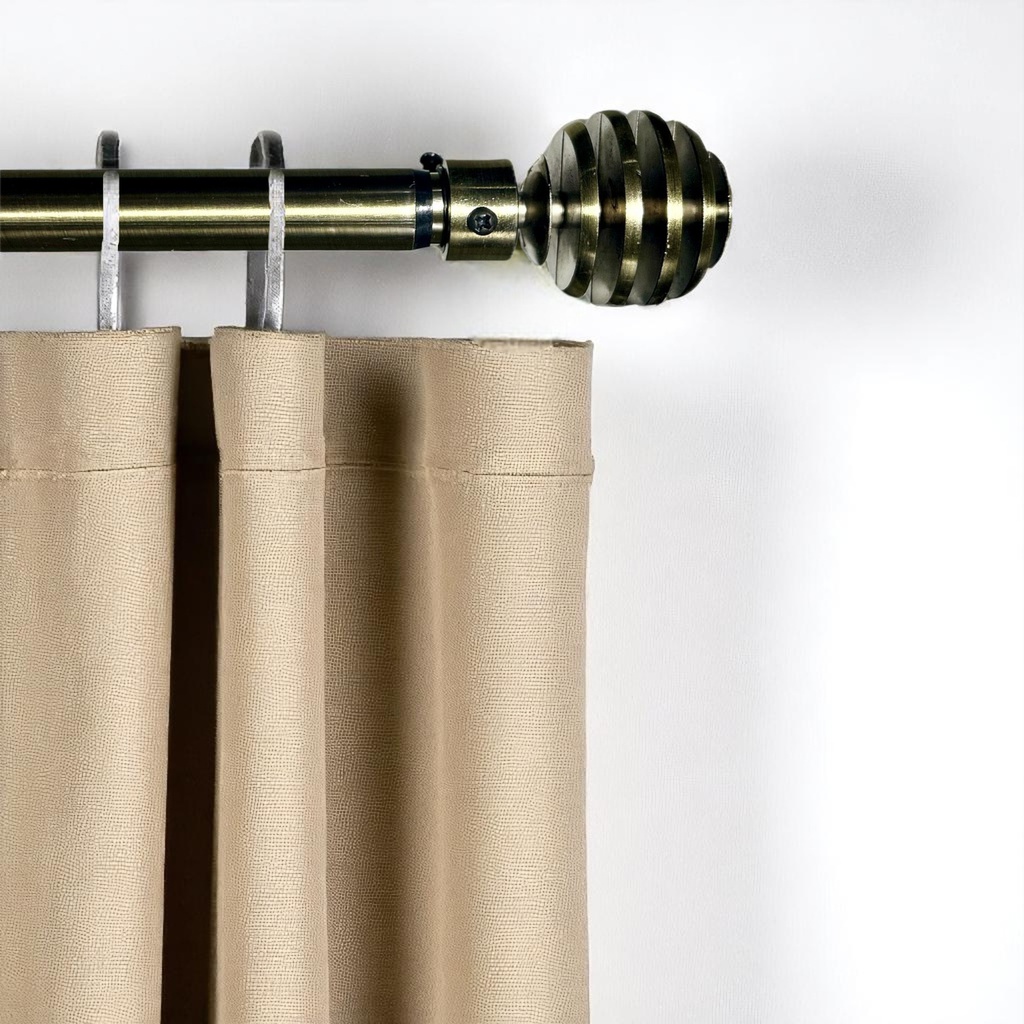 Classy Homes Curtain Rod 28-48 in Double AB Colour 16/19