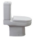 American Standard P-Trap Zen Inspiration Fluid II Toilet with Wall Flush