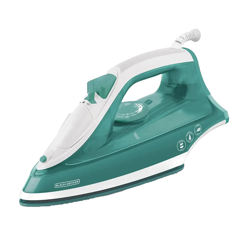 Black &amp; Decker TrueGlide Steam Iron, Green