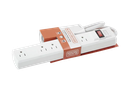 Black &amp; Decker Power Strip 6-Outlet 3 Ft. White