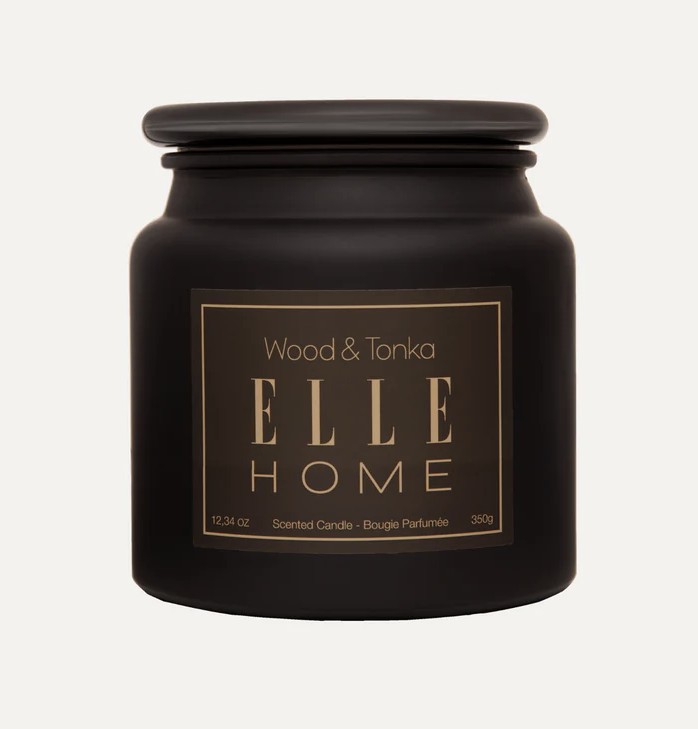 Elle Home Tonka Vanilla Scented Candle