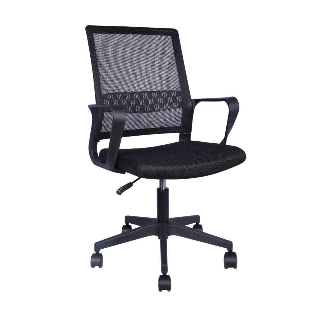 Mobel Executive Office Chair Mesh, Black (Weight Limit 220lb)