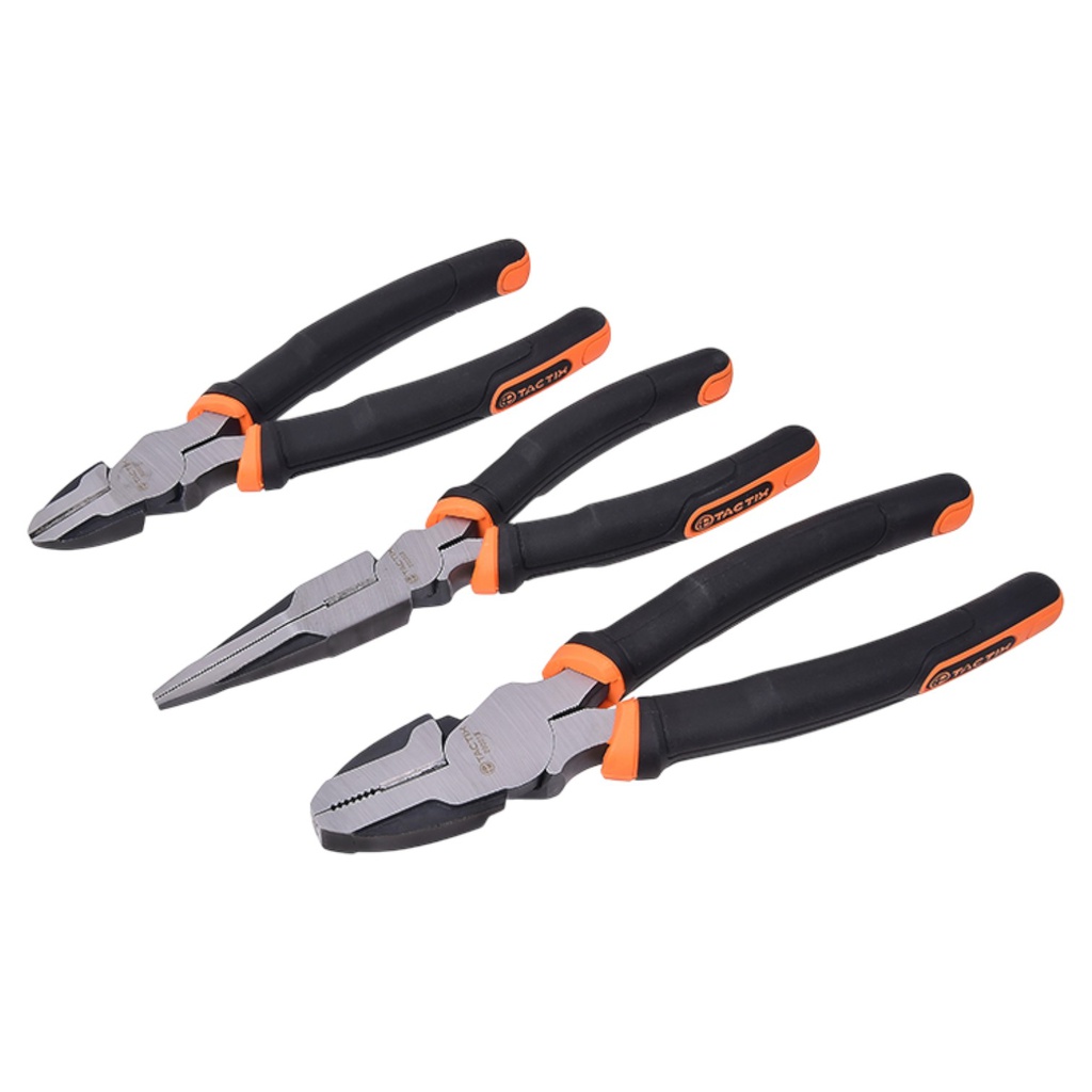 Tactix 3pc Pliers Set