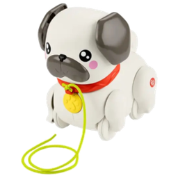 [821-HTW94ABC] Mattel Fisher-Price Walk the Pup Pug