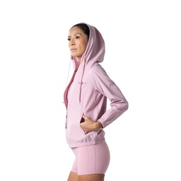 [ESG0227-PK] Elle Sport Ladies Jacket, Dusty Pink