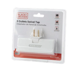 [973-BDE9720033] Black &amp; Decker 3-Outlet Swivel Tap