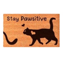 [HHHD-FLMT-01077 / RH3322] Classy Homes PVC-Backed Coir Mat 20 x 28 In., 15mm Thick