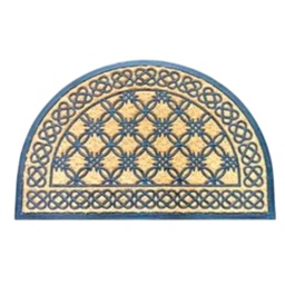 [HHHD-FLMT-01094 / RH3339] Classy Homes Coco Rubber Non-Brushed Panama Mat 18 x 30 In., 8mm Thick