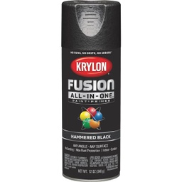 [K02782007] ^Krylon Fusion All-In-One Hammered Spray Paint &amp; Primer, Black