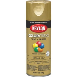 [K05588007] Krylon ColorMaxx 11 Oz. Metallic Gloss Spray Paint, Gold
