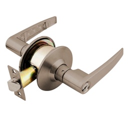 [91160-035] ****Geo Keyed Entry Brass Lever