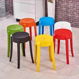 [DY-2C26/ZY-132] ****Duramade Plastic Stool 26x46cm, Assorted