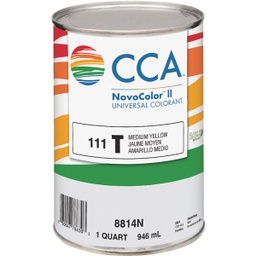 [076.008814N.005] Valspar NovoColor II Paint Colorant, Medium Yellow, 1 Qt.