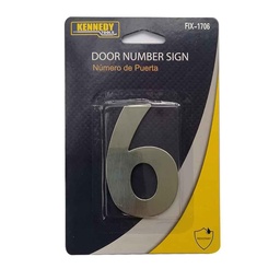 [FIX-1706] ****Kennedy Door Number Sign