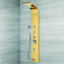 [RHSSST-A02 / ST - A 02 RHSP15915] Royal Homes Shower Panel 304 Stainless Steel 150x22cm, Gold