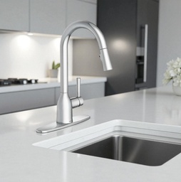 [87233] Moen Adler Kitchen Faucet Pull-Down, Chrome