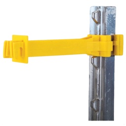 [SNUG-X5TP-15] ****Dare Snug Snap-On Yellow Polyethylene Electric Fence Insulator 15pk