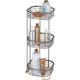 [28661] InterDesign Forma 3-Tier Bathroom Shelf, Bronze