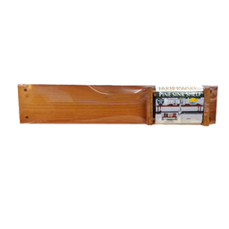 [FR34695] ****Farberware Pine Wood Sink Shelf 30 x 5.8 x 8 In.