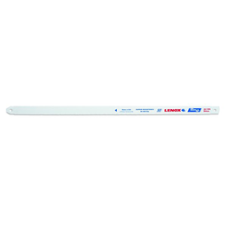 [20117224HE] ****Lenox Hacksaw Blade, 1/2 in W x 12 in L Blade, HSS Cutting Edge, 24 TPI, Bi-Metal Blade