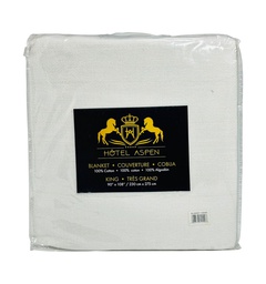 [BLANKET-108X90] Hotel Cotton Blanket 108 x 90 In. Assorted