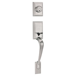 [96870-139] Kwikset Liberty Entry Handleset Single Cylinder, Satin Nickel