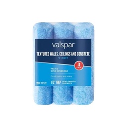 [888972950] Valspar Knit Textured Walls, Concrete &amp; Decks Roller Covers 9 In. x 1/2 In. (3-Pack)