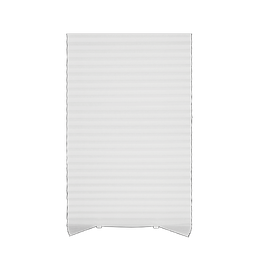 [KC20205233WH] ****Kenneth Cole Temporary Pleated Blinds, White/ 42x90''