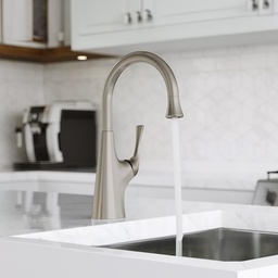[F-072-LRGS / F072LRGS] Pfister Ladera 1-Handle Bar &amp; Prep Faucet, Spot Defense Stainless Steel