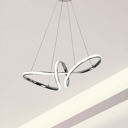 [9166 RHC29364] Royal Homes LED Chandelier 30W, 9.4x39.3In. (DxH)
